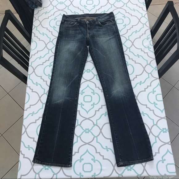 7 For All Mankind Denim - 💙👖💜FADING!💜7FAM BOOTCUT!👖💙28 5/6 31.75” VGUC